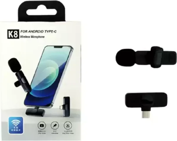 K8 Wireless Lavalier Microphone