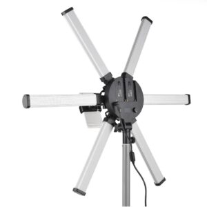RING LIGHT Glamcor 6 ARM (120W)