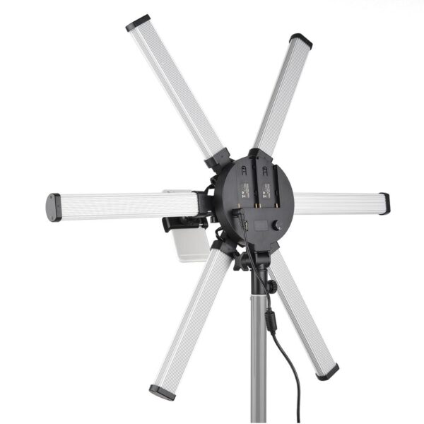 RING LIGHT Glamcor 6 ARM (120W) - Image 2
