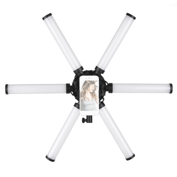 RING LIGHT Glamcor 6 ARM (120W)